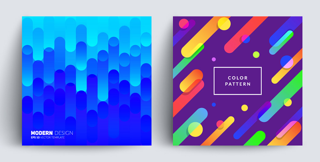 60款高品质点线面线条波点背景Banner素材