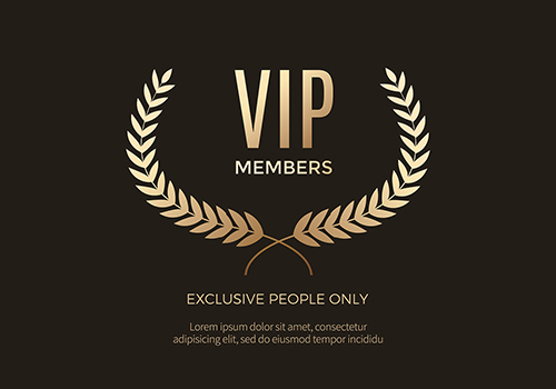 VIP会员卡优惠券奖券矢量图徽章素材打包下载