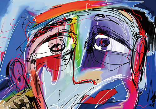 毕加索Pablo Picasso风格矢量插画打包下载