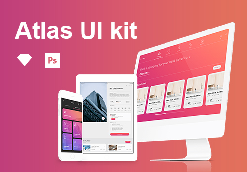 旅行类多平台UI工具包 Atlas UI kit