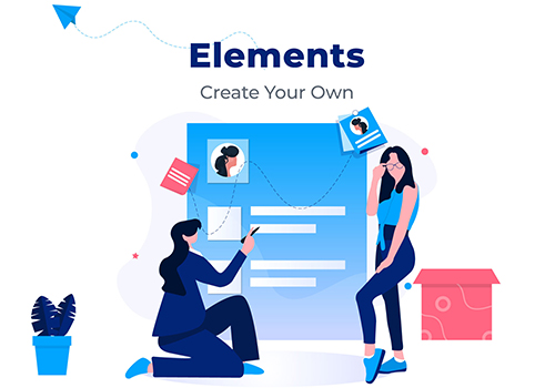 强大的视觉概念营销插图矢量素材Marketing Illustrations Volume 2