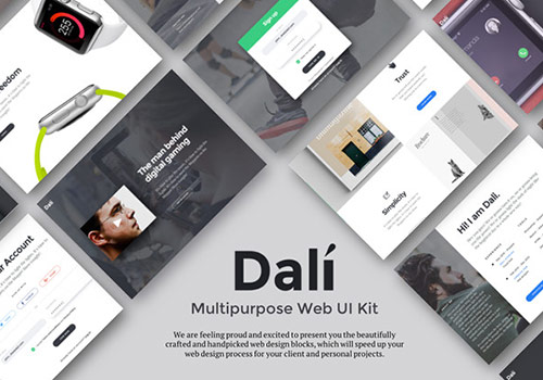 多用途Web UI工具包Dali UI Kit