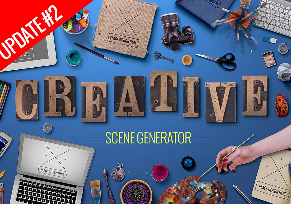 高级设计创意场景元素包 Creative Scene Generator