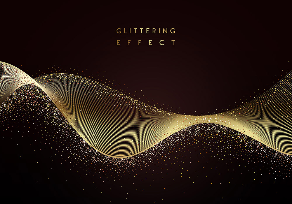 20款金色沙粒颗粒炫光高清背景素材合集