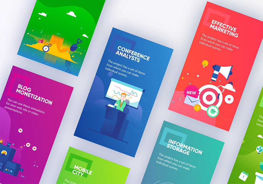 AE动效社交营销模板 Instagram Marketing Stories