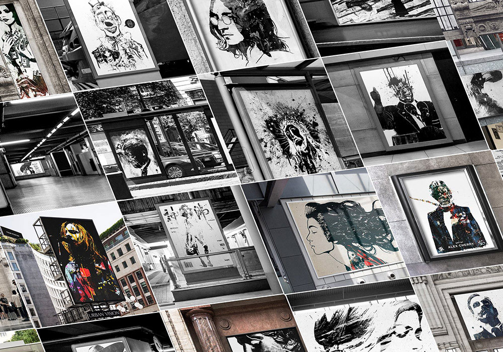 户外广告海报样机 25 Advertising Poster Mockups Bundle