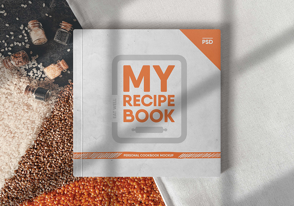 精装书籍包装样机 Soft Cover Book Mockup