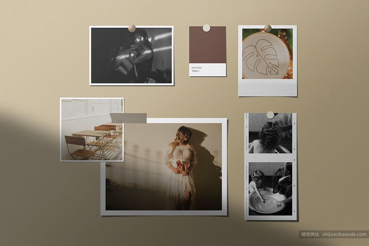 文艺风格情绪板模型样机合集 Moodboard Mockup