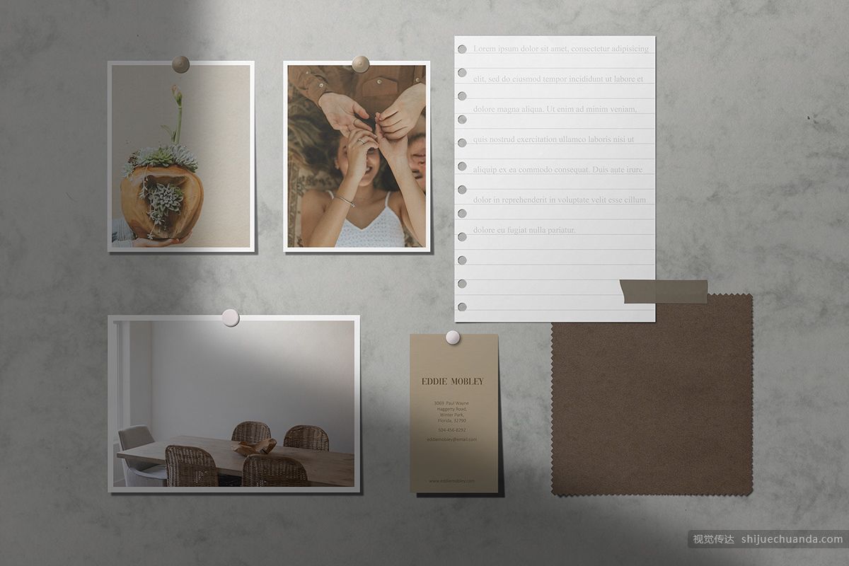 文艺风格情绪板模型样机合集 Moodboard Mockup