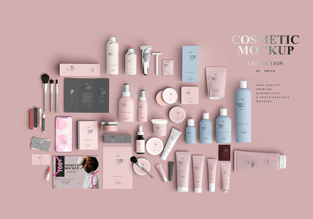 83个高端化妆品样机合集 Cosmetic Mock-up Collection