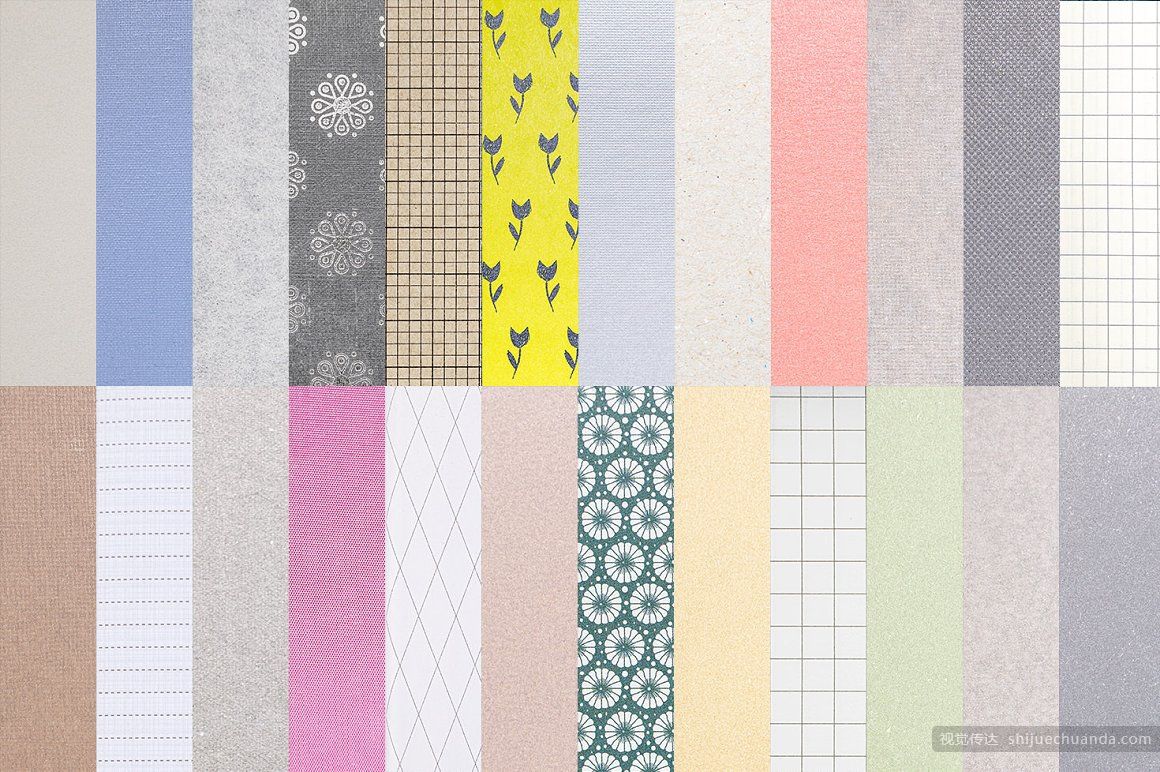 复古绘画莎草纸张纹理背景素材  65 Paper Textures