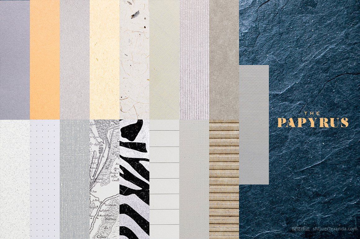 复古绘画莎草纸张纹理背景素材  65 Paper Textures