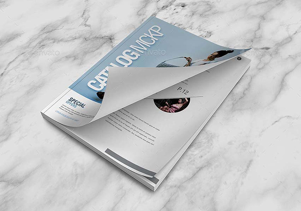 9个书刊书籍样机模板 Book & Magazine Mockup