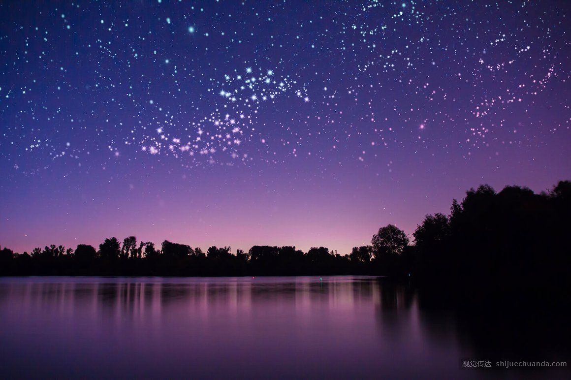 星空Photoshop照片覆盖层
