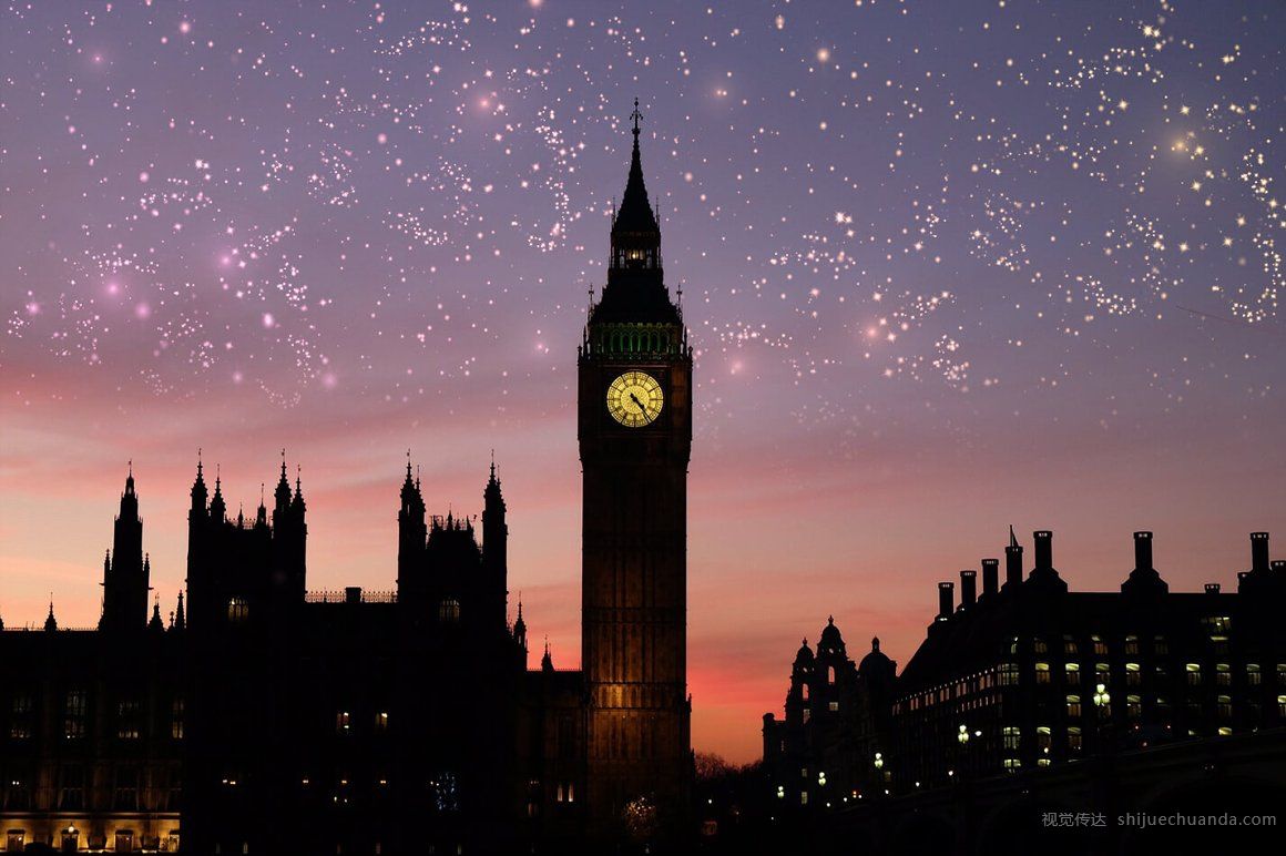 星空Photoshop照片覆盖层