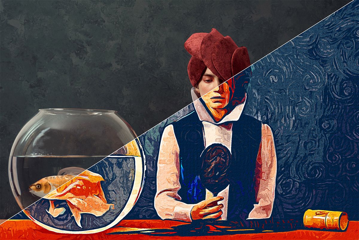 印象派绘画PS插件 Impressionism Paint FX – Photoshop Add-On