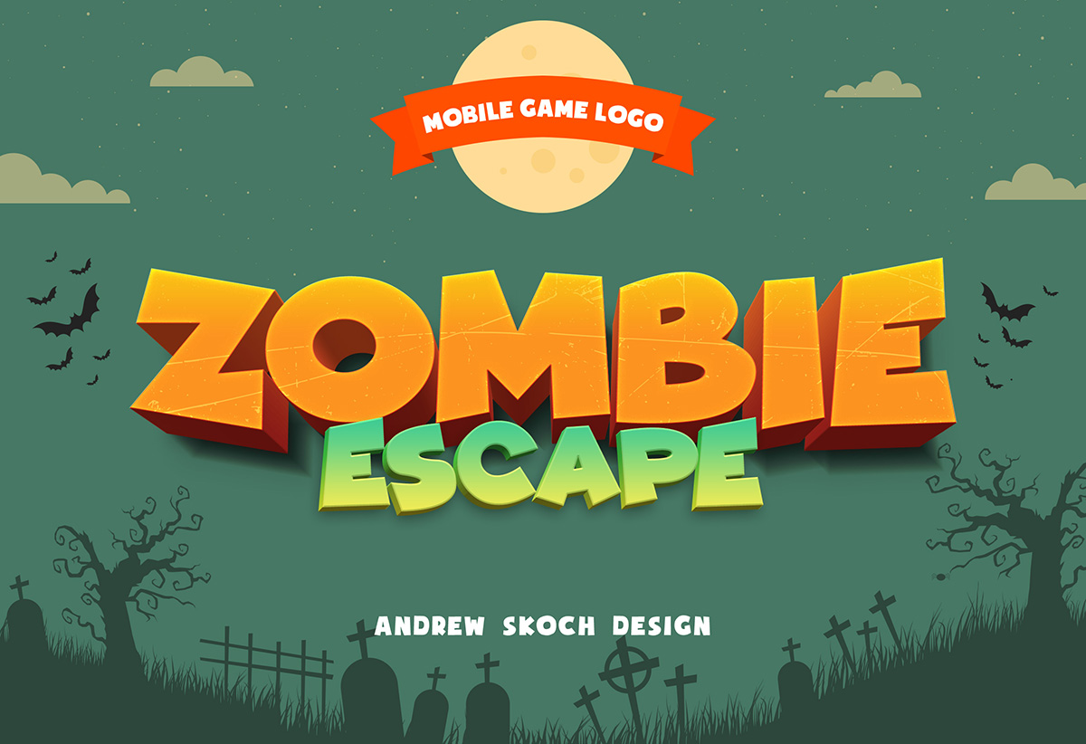 20款游戏名称文字效果 Game Titles Text Effects