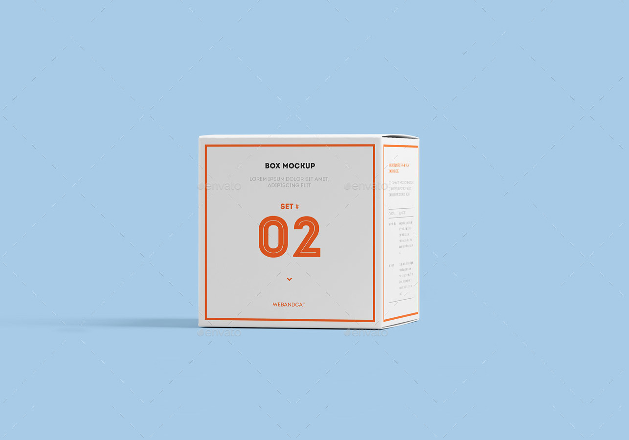 39个盒子模型样机模板合集 Box Mock-up Bundle