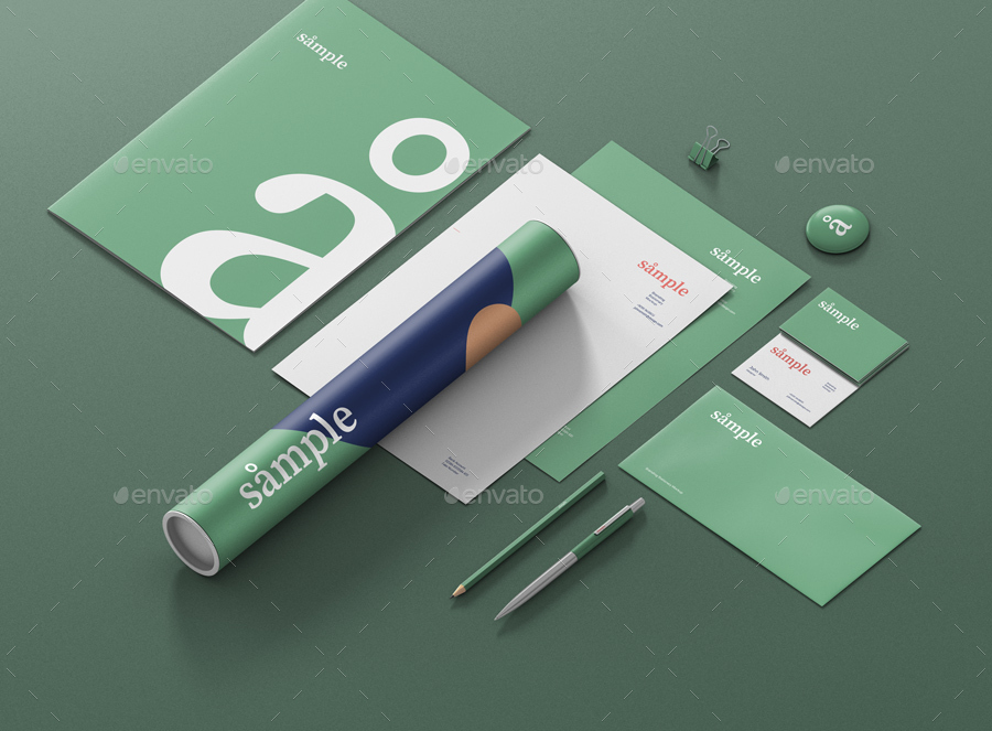 高级文具品牌样机创建者 Stationery Branding Mockup Creator