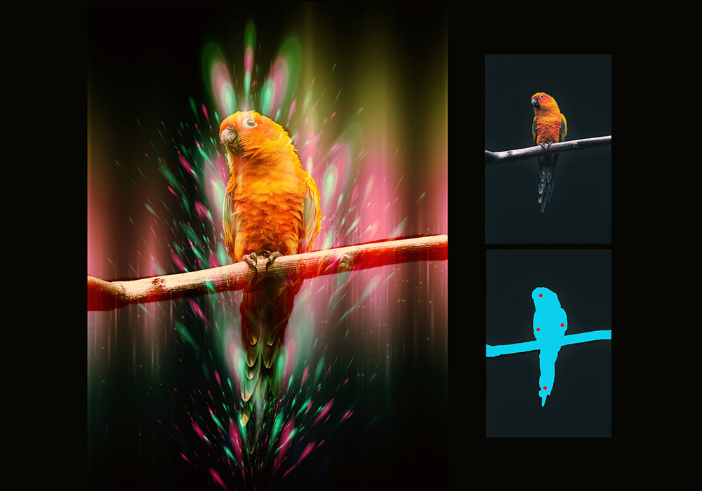 爆炸发光效果Ps动作 Explosion Glow Effect Ps Action