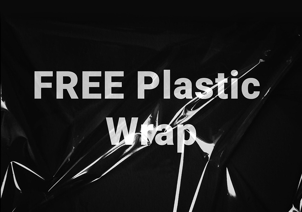 3款高端保鲜膜样机模型 Plastic wrap Mockup