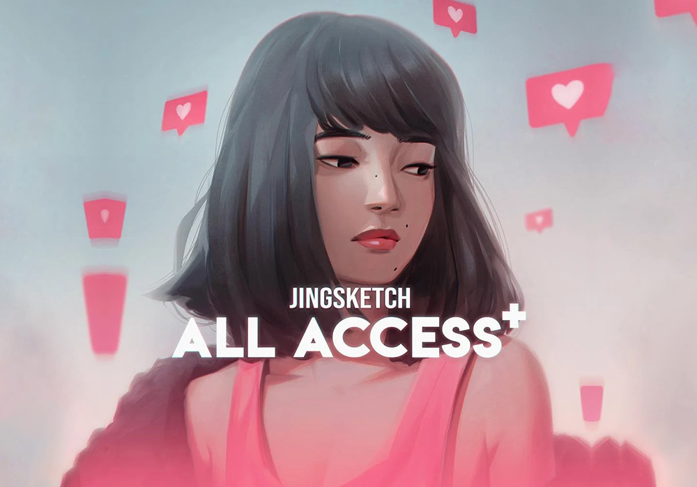 数字艺术绘画工具包 JingSketch All Access Package