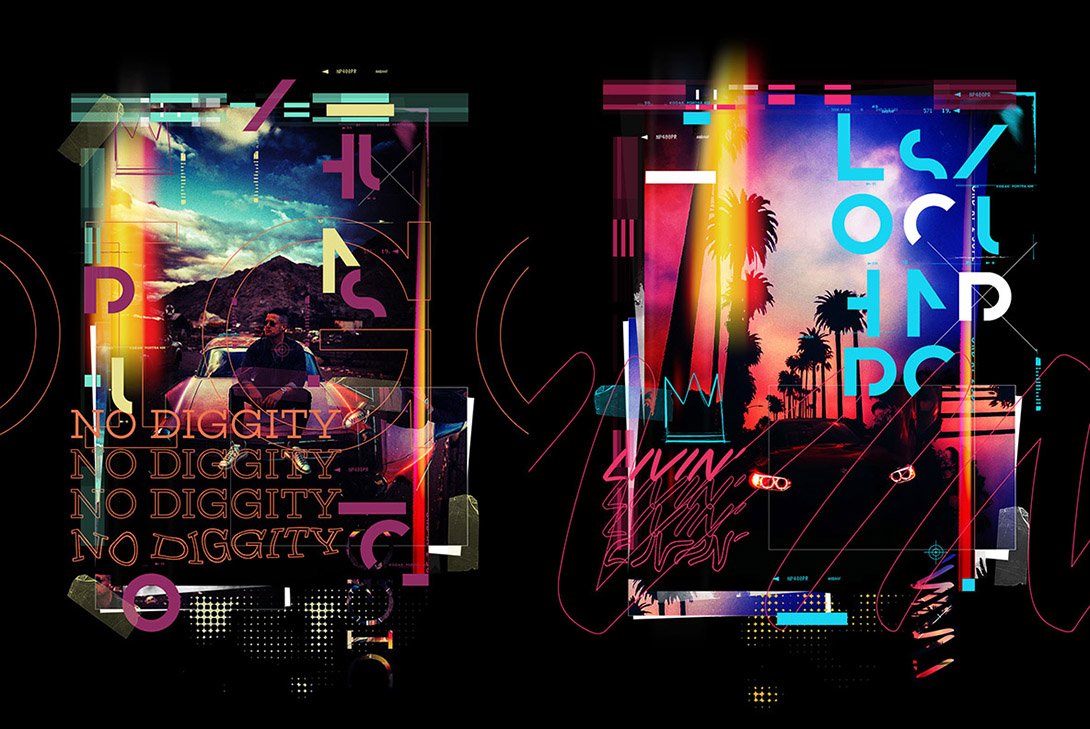 半色调LOMO照片效果PS动作