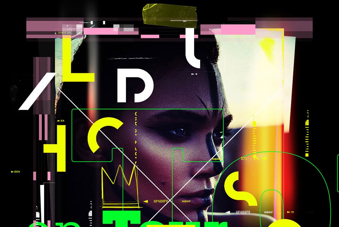半色调LOMO照片效果PS动作