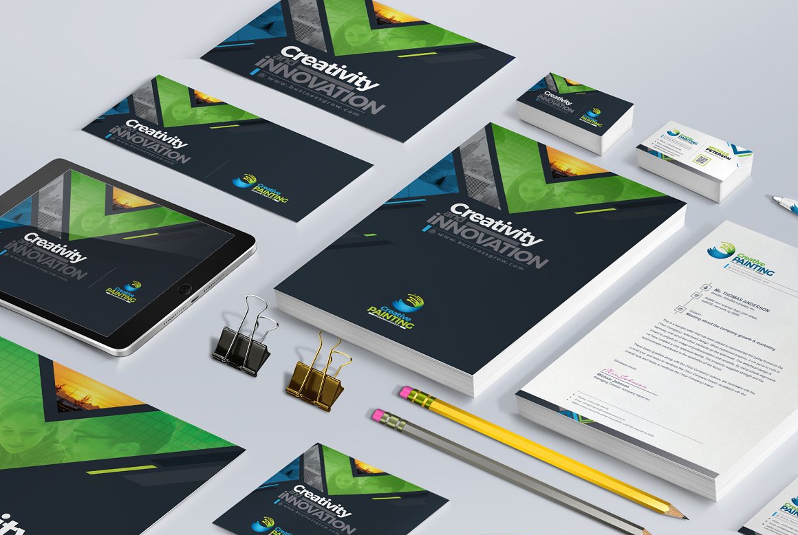 商业超级品牌提案VI合集 Business Mega Branding Bundle