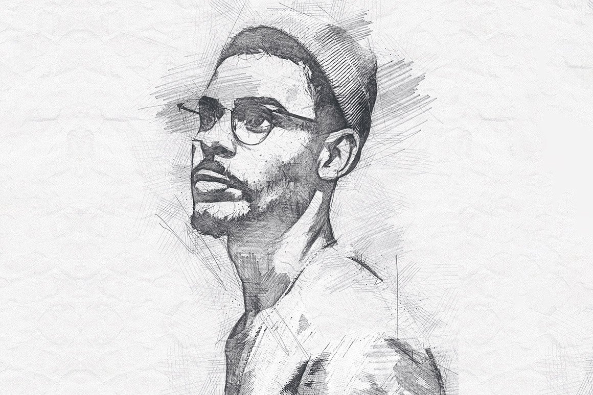 逼真的素描效果PS动作 Viva Sketch Photoshop Action