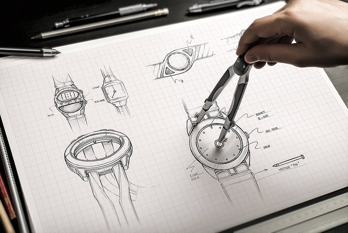 素描手绘样机模板 Sketch / Hand Drawn Mockup Set