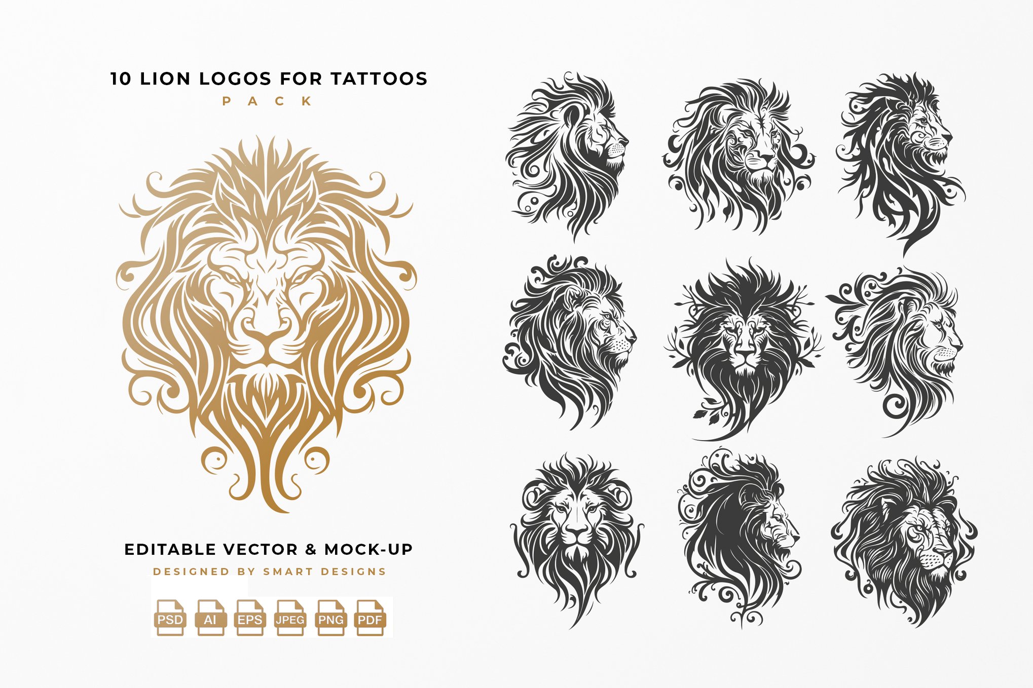 纹身LOGO标志矢量图形合集