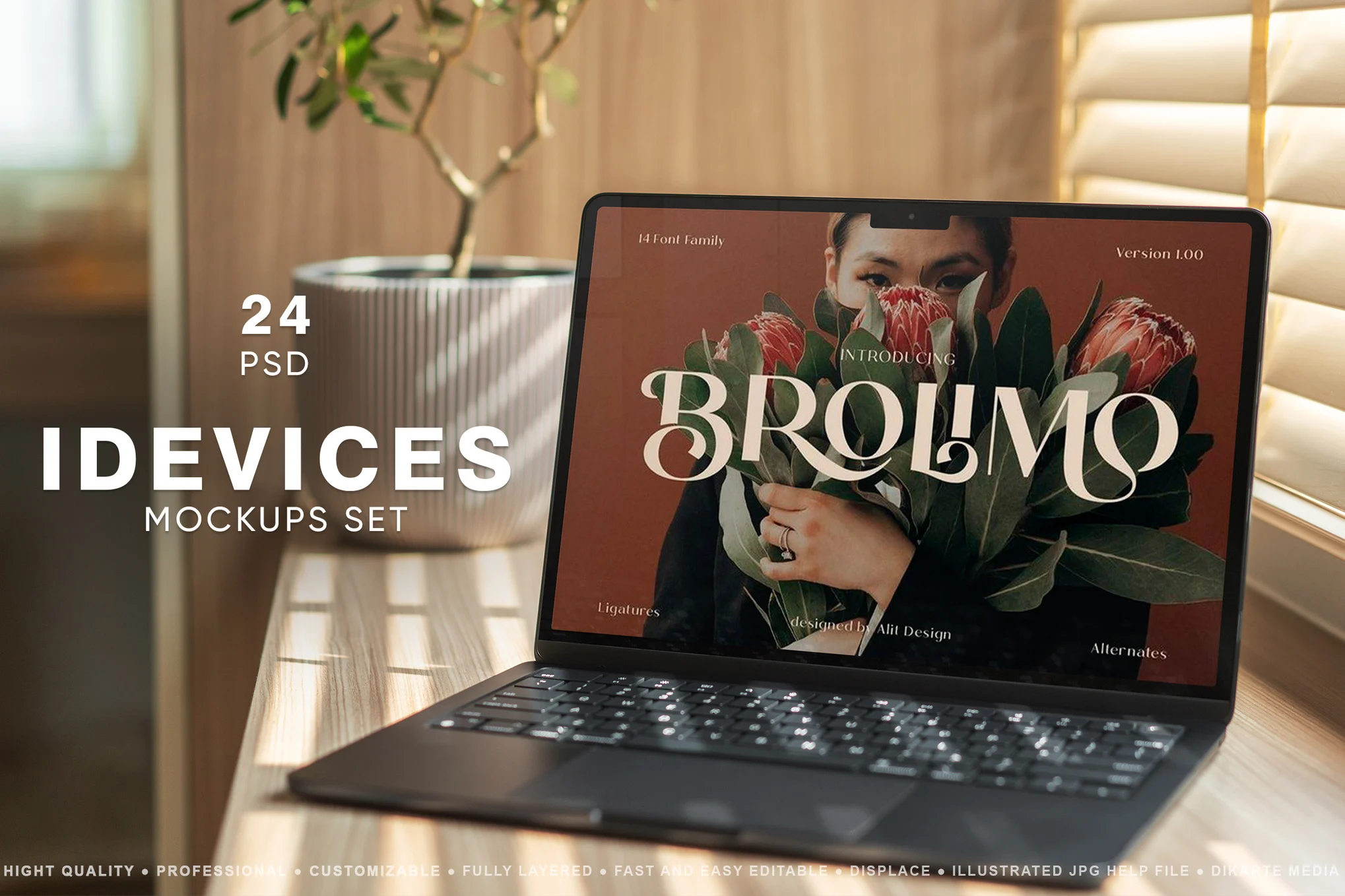 数字电子设备屏幕样机模型