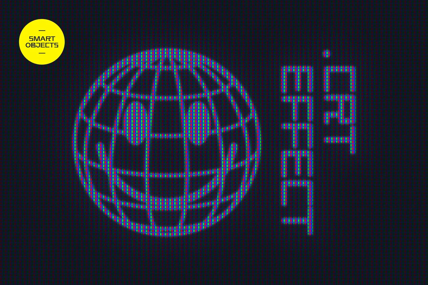 复古监视器屏幕效果样机模板