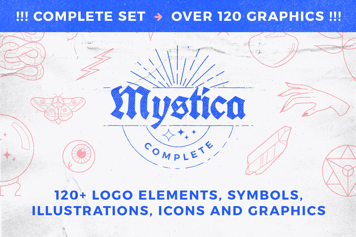 神秘标志符号图形图标元素合集